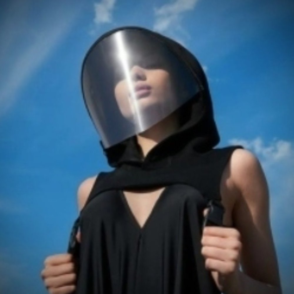 Black Haught Hood - Shield Hood For Adults